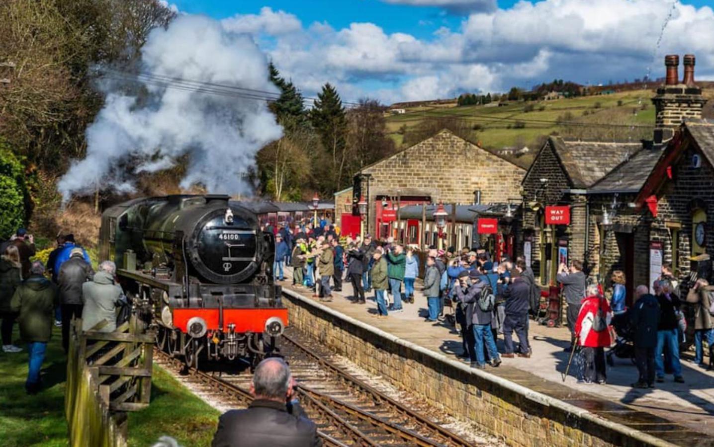 Prince St Cottage - Haworth - Sleeps 4 Buitenkant foto